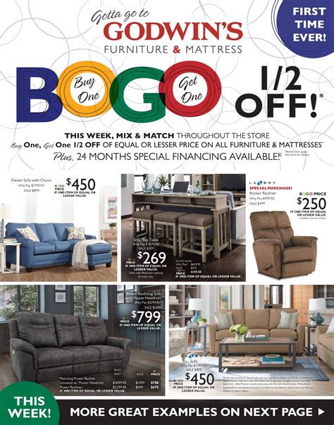Godwins furniture - As the largest La-Z-Boy Comfort Studio dealer in Michigan, you have hundreds of items to pick from. Whether you are looking for that perfect La-Z-Boy recliner or relaxing La-Z-Boy sofa or sectional, the first place you want to start looking is at Godwin’s. Shop our hundreds of styles, colors, and comforts today.
